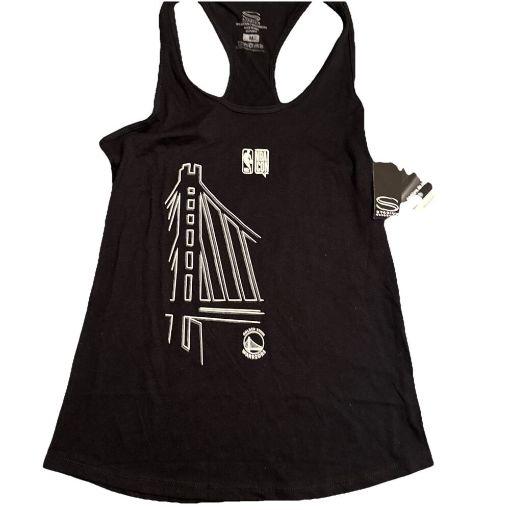 NWT Golden State Warriors Stadium Essentials Women's Tank Top Black M